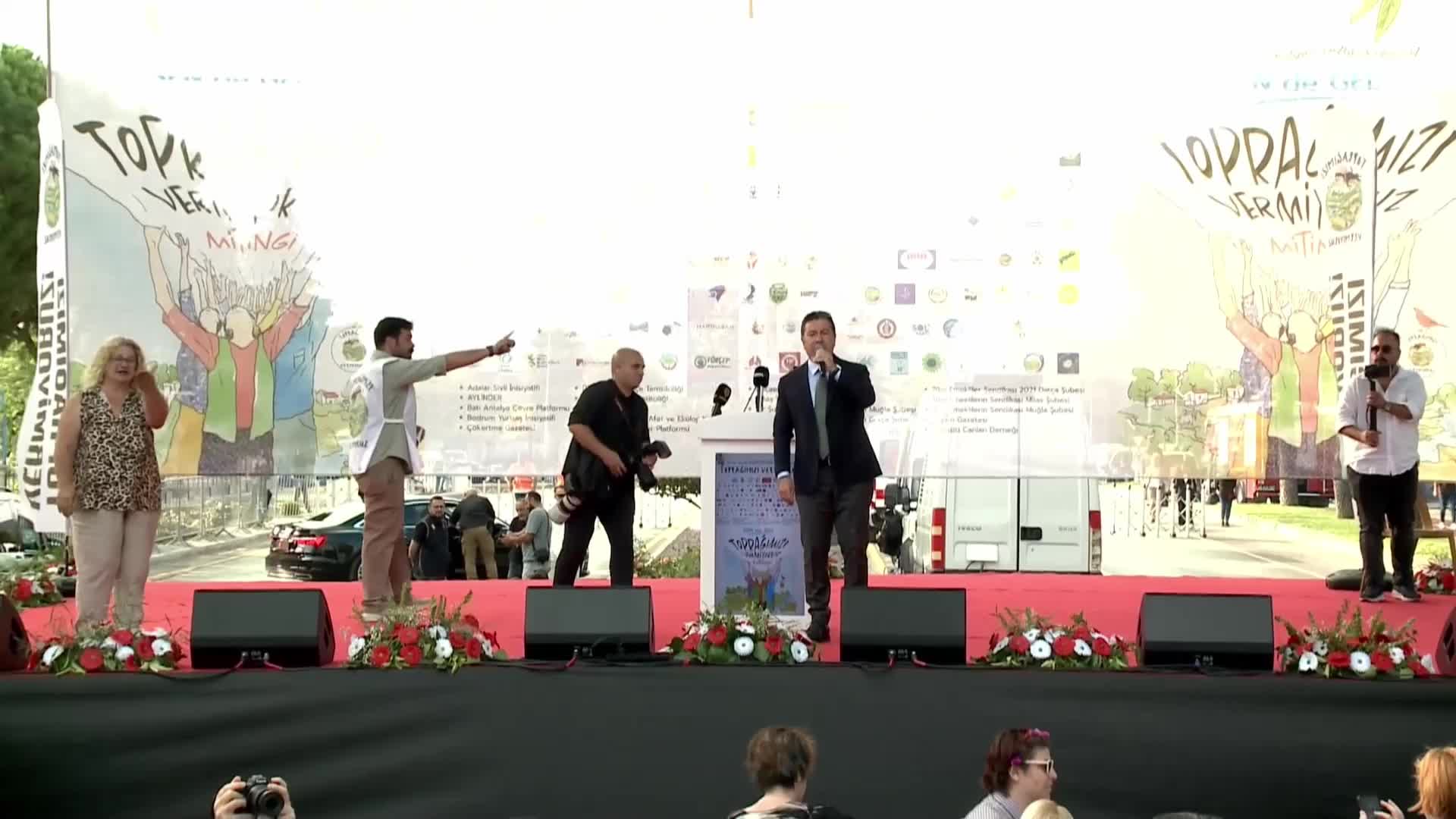 Muğla'da Toprağımızı Koruma ve Madenlere Karşı Miting